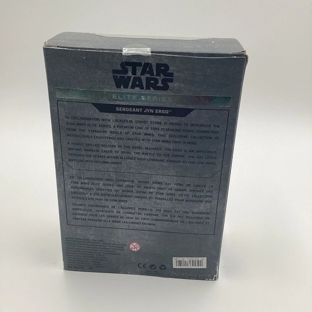 Star Wars Sergeant Jyn Erso‎ Rogue One Elite Series Die Cast Figure Disney